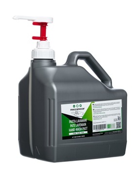 PASTA BHP do mycia rąk + GLICERYNA - 3000ml pompka dozownik 3L - MECCANOCAR