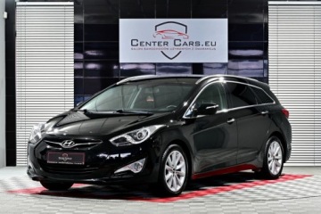 Hyundai i40 Kombi 1.7 CRDi HIGH 136KM 2012 Hyundai i40 1.7 CRDi Automat Led Navi Climatronic Kamera Lopatki Temp. Gwa