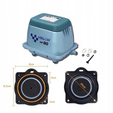 Для восстановления диафрагмы воздушного насоса Hiblow Hp-80/Hp-60