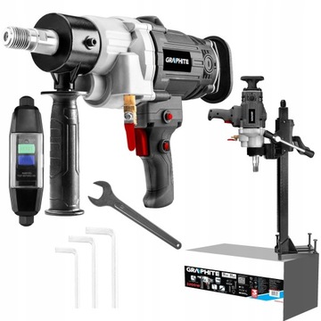 GRAPHITE WIERTNICA OTWORNICA BETONU 2200W +STATYW