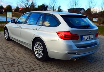 BMW Seria 3 F30-F31-F34 Touring Facelifting 2.0 320d 190KM 2017 BMW 3 Touring (F31) 320 d 190 KM 2017 bezwypadkowy panorama harman/kardon, zdjęcie 2