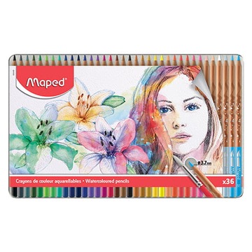 Kredki akwarelowe Maped 36 sztuk