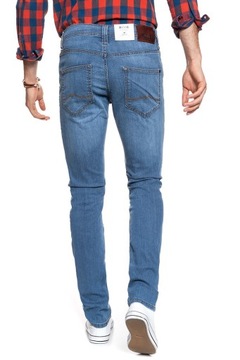 Męskie spodnie jeansowe dopasowane Mustang BOSTEN W34 L32