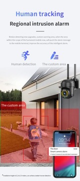 TUYA НАРУЖНАЯ IP WIFI FULL HD PTZ-КАМЕРА