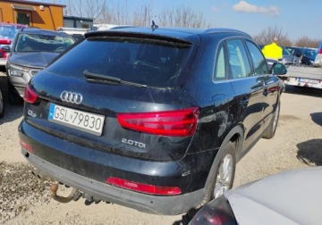 Audi Q3 I SUV 2.0 TDI 140KM 2012 Audi Q3 2012r, 2.0 TDI. Uszkodzony przod. 2.0 Diesel 140KM, zdjęcie 3
