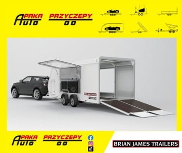 Zabudowana sportowa laweta Race Sport Brian James Trailers DMC 3000
