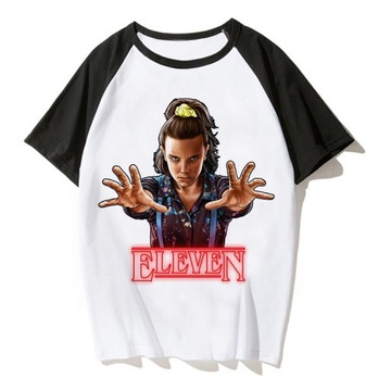 Koszulka Stranger Things Krótkie rękawy z nadrukiem anime 3D