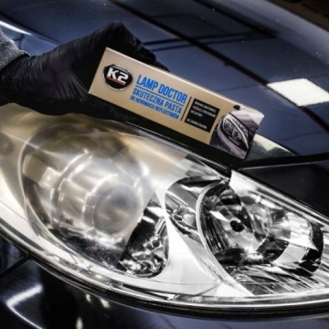 K2 LAMP DOCTOR PROTECT HEADLIGHT POLISHING PAD REFINISHING PASTE
