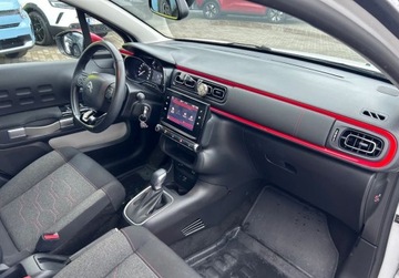 Citroen C3 III Hatchback 1.2 PureTech 110KM 2019 Citroen C3 Shine 1.2 Turbo EAT6 I wlasciciel Salon Polska 1.2 Benzyna, zdjęcie 13