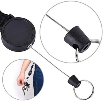 AG961 БРЕЛОК ДЛЯ ВТЯГИВАЮЩЕЙ ВЕРЕВКИ STRONG 75CM