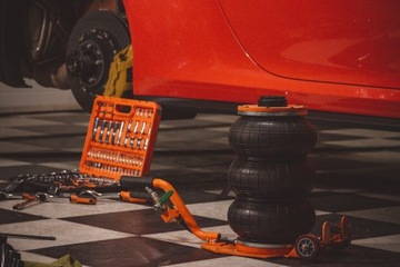 PODNOŚNIK PNEUMATYCZNY Samochodowy BAŁWANEK PODUSZKOWY 3.5T żaba BJC