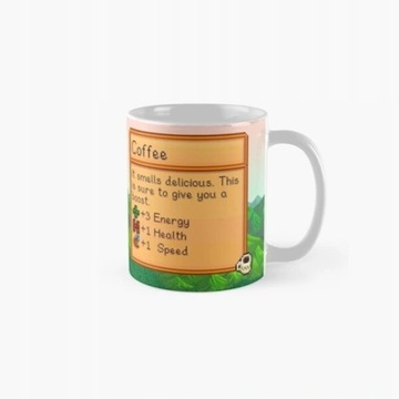 Stardew Valley Coffee Klasyczny Kubek Uchwyt Okrąg