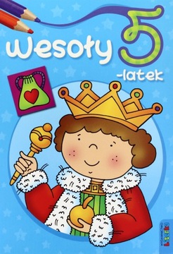 Wesoły 5-latek Wytnij i zagraj w memory naklejki