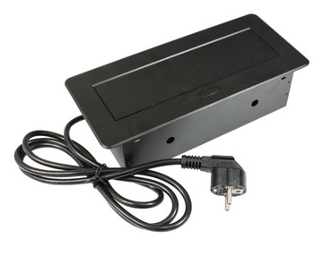 РОЗЕТКА RECORTIS СКРЫТА В СТОЛЕШНИЦУ USB 2x С ЩЕЛЧКОМ