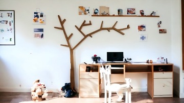 ПОЛКА КНИЖНЫЙ ШКАФ ДЕРЕВО ЛОФТ ДЕКОР