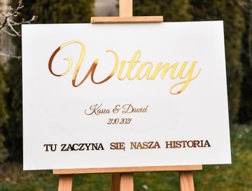 Приветственная доска для свадебного оформления TAB-2ZP