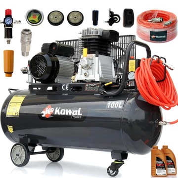 HIT! Kompresor olejowy Kowal Polska K2 100 l 12 bar