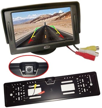 KAMERA COFANIA W RAMCE LED MONITOR 4,3'' LCD 2xAV