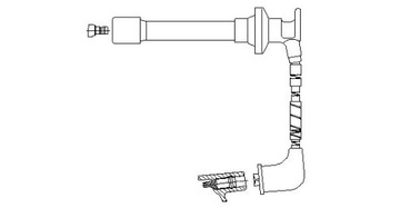 PŘÍVOD ZAPALOVACÍ BREMI 659F49 MAZDA MX-6 626