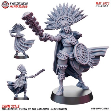 Queen of Amazon - Macuahuitl Kyoushuneko Miniature