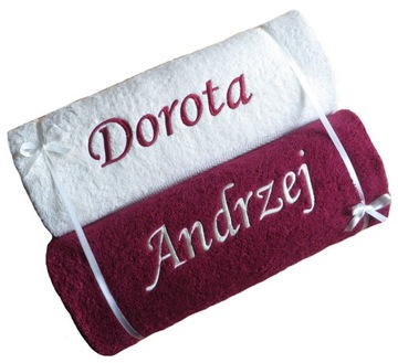Подарок МАМЕ, ПАПЕ, полотенца с надписью РОЖДЕСТВО ВЫШИВАННОЕ.