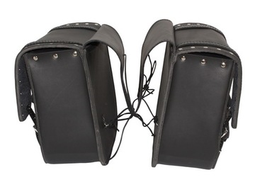 TORBA TORBY SKÓRZANE SAKWY BOCZNE NITY CHOPPER