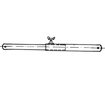 Rurka stelaża do przedsionka Ø 22mm 200-280cm