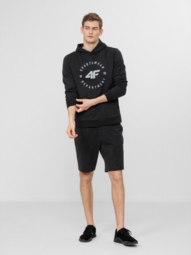 СПОРТИВНАЯ ТОЛСТОВКА МУЖСКАЯ 4F С КАПЮШОНОМ, СВИТШОТ, L