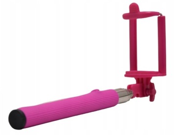KIJEK SELFIE DO TELEFONU STICK Z KABLEM UCHWYT MONOPOD DŁUGI 85CM