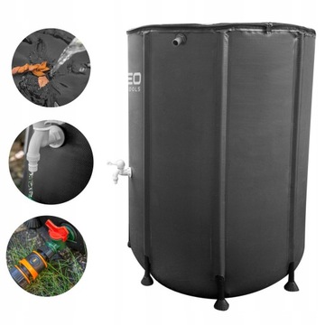 РЕЗЕРВУАР ДЛЯ ДОЖДЕВОЙ ВОДЫ NEO Tools 500л, ПВХ, СКЛАДНОЙ, 98x80см 15-952