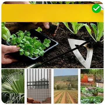 MOTYKA MOTYCZKA Z HARTOWANEJ STALI OGRODOWA S