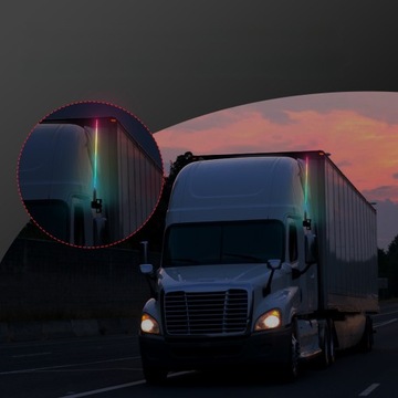 АНТЕННЫЕ ФОНАРИ ДЛЯ ГРУЗОВИКОВ С БОКОВЫМИ СВЕТОДИОДАМИ