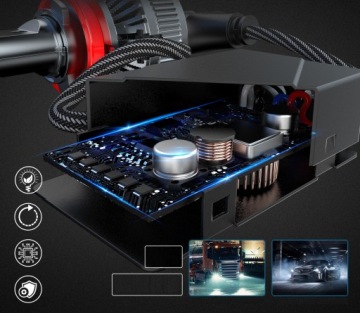 СВЕТОДИОДНЫЕ ЛАМПЫ H9 100% CAN MONSTER ULTRA 30000LM 160W