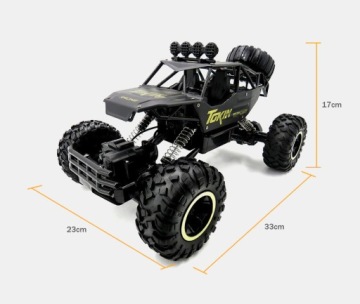 БОЛЬШАЯ РАУДИОУПРАВЛЯЕМАЯ МАШИНКА 4x4 МЕТАЛЛ РУ АВТО