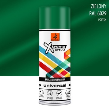 Emalia uniwersalna aerozol ZIELONY MIĘTOWY RAL6029