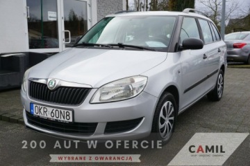 Skoda Fabia II Kombi Facelifting 1.2 HTP 70KM 2011 Škoda Fabia Skoda Fabia 1.2 Benzyna, zadbana,