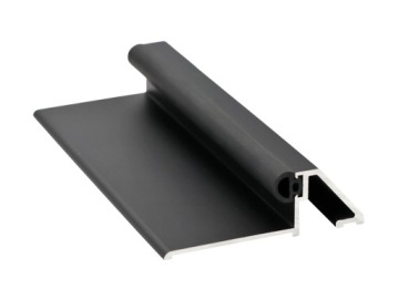 Próg aluminiowy do drzwi DIERRE czarny S1