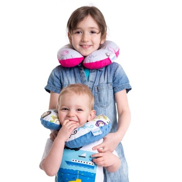 Туристическая подушка на шею автомобильного самолета для детей