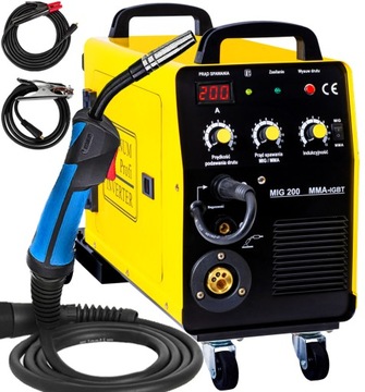 SPAWARKA MIGOMAT MAGNUM MIG 200 MMA KN IGBT TIG