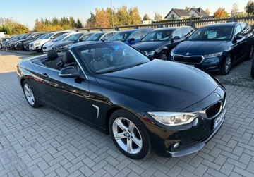 BMW Seria 4 F32-33-36 Cabrio 428i 245KM 2014 BMW Seria 4 428i Cabrio 2,0 Benz. 245KM Automat GWARANCJA Zamiana Zarejest, zdjęcie 1