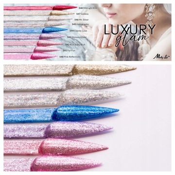 НАБОР УФ/СВЕТОДИОДНОЙ ЛАМПЫ 120 Вт + ГИБРИДНЫЙ ЛАК ДЛЯ НОГТЕЙ MOLLY LAC GLITTER 5г ПИЛКА