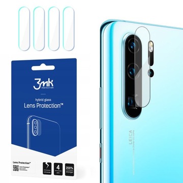 4x SZKŁO HYBRYDOWE 3MK NA APARAT OBIEKTYW APARATU DO HUAWEI P30 PRO