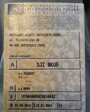 Peugeot 508 I Sedan 1.6 e-HDi 115KM 2014 Peugeot 508 2014r, 1.6 HDI AUTOMAT. Uszkodzony dach i lewy bok. 1.6 Diesel, zdjęcie 20