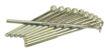 Śruba zamkowa M6x140 DIN603 kl.4.8