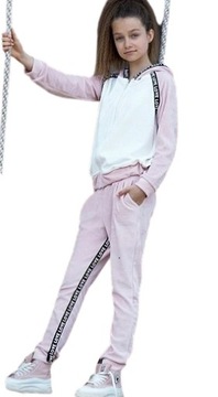 Dres welurowy Komplet Qba Kids