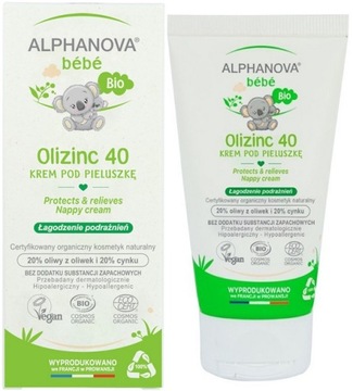 ALPHANOVA BEBE KREM POD PIELUSZKĘ 50g