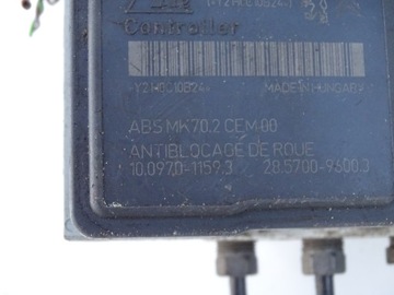 POMPA HAMULCOWA STEROWNIK ABS PEUGEOT 207 ABS 9665344180 10.0207-0139.4