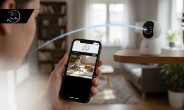 IP КАМЕРА 5 МП ЗУМ ВНУТРИ ПОВОРОТНАЯ WIFI СИГНАЛИЗАЦИЯ ДЕТЕКЦИЯ FHD УМНАЯ