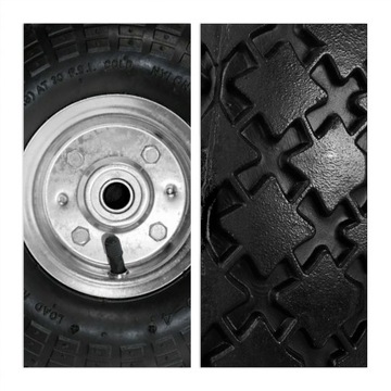 Wózek ogrodowy transportowy Taczka Przyczepka Wywrotka VACO 350 kg 75 L