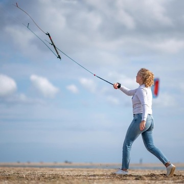 ТРЕНИРОВОЧНЫЙ ЗМЕЙ 3-ЛИННЫЙ с РУЛЕМ PLKB Impulse TR 3,0 м2 в сборе